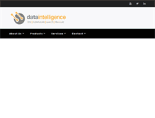 Tablet Screenshot of dataintelligencetech.com